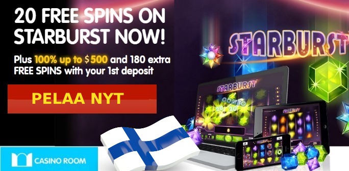 Ilmaiskierroksia Casino suomalaisille nettikasinoille